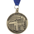2" Custom Cast Single Sided 3-D Medal